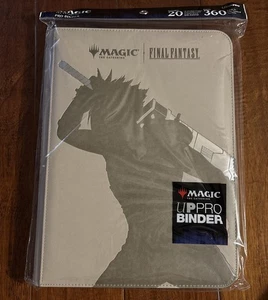 ULTRA PRO Magic MTG Final Fantasy 9 tasche Premium Cerniera PRO-Binder Cloud NUOVO - Foto 1 di 5