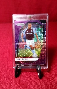 Youri Tielemans 2024-25 Prizm Purple Mojo Prizm /25 Aston Villa - Picture 1 of 3