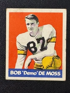1948 LEAF FOOTBALL CARD #86 BOB DEMO DE MOSS PURDUE LOW GRADE VG - Picture 1 of 3