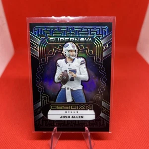 Grabado eléctrico Panini Obsidian Josh Allen Supernova 2023 púrpura/75 #6 facturas SP - Imagen 1 de 2