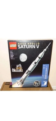 LEGO Ideas 21309 NASA Apollo Saturn V New Retired Sealed Building Set - Image 1 of 2
