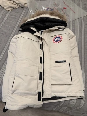 Jaqueta masculina bege Canada Goose frete grátis (oferta especial de inverno) - Imagem 1 de 2