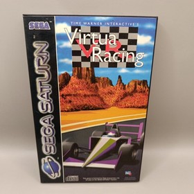 Virtua Racing Sega Saturn Case And Manual Only