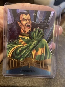 1995 Marvel Metal - Silver Flasher - Mandarin - #24 - - Bild 1 von 3