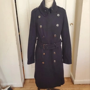 Karen Millen military peacoat sz S - Picture 1 of 6