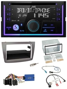 JVC Lenkrad USB 2DIN DAB Bluetooth CD Autoradio für Alfa Romeo Mito 13-18 955 IS - Bild 1 von 11