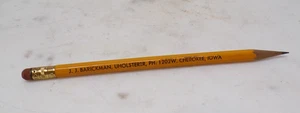 J.J. Barickman Upholstery Phone 1202W Cherokee Iowa Pencil IS THIS FAMILY? A - Picture 1 of 1