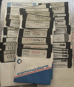 Ponad 40 dysków GEOS | Commodore 64 | CMD | Koła GeoShell GeoBASIC Power Pack +++ - Zdjęcie 1 z 16