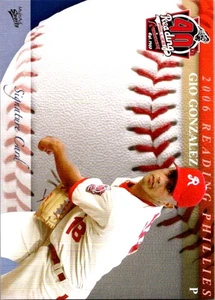 2006 MultiAd Reading Phillies #29 Gio Gonzalez - Picture 1 of 2