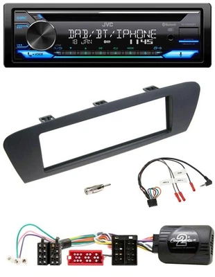JVC Bluetooth Lenkrad USB DAB CD Autoradio für Renault Scenic Grand Scenic ab 20 - Bild 1 von 4
