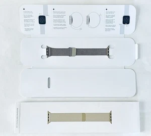 Genuine Apple Watch Gold Stainless Steel Milanese Loop Series 1-10/SE Fits 41mm - Zdjęcie 1 z 6
