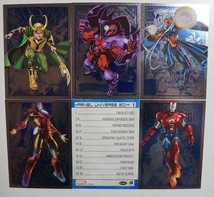 2014 Marvel Universe: Parallel Sapphire 90 Cards Set (PSA Near M/Mint Quality) - Picture 1 of 1