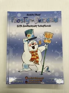 FROSTY THE SNOWMAN 50th ANNIVERSARY SCRAPBOOK RICK GOLDSCHMIDT SIGNED - Picture 1 of 4