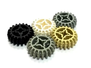LEGO 32269 Ingranaggio doppio smussato con 20 denti - Colore a scelta - P&P GRATUITO - Foto 1 di 6