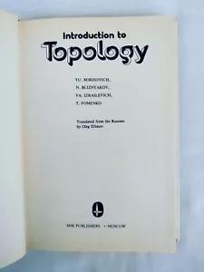 Introduction to Topology by Yu. Borisovich & Others, Mir Publishers, 1985 - Picture 1 of 17