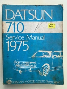 1975 Datsun 710 Service Shop Repair Workshop Manual FACTORY OEM P/N 20045 - Bild 1 von 1