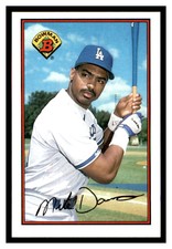 1989 Bowman #352 MIKE DAVIS Los Angeles Dodgers
