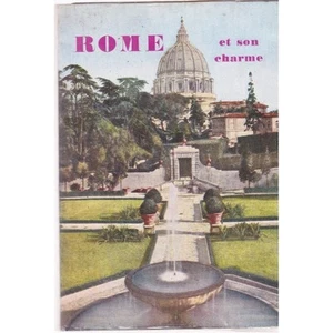ROME et SON CHARME par FANFANI et RUSPANTINI Guide illustré avec un plan de 1957 - Picture 1 of 1
