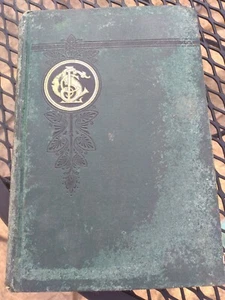 1889 Preparatory And College Latin Courses in English w/ Roman Empire Map  - Picture 1 of 12