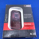 Lecteur MP3 rouge SanDisk Sansa Fuze+ 4 Go SDMX20R-004GR-A57