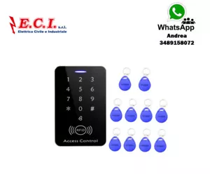 Sistema der Kontrolle Tastatur Zugriffe Rfid Sicherheit Proximity Tür Anschluss - Bild 1 von 1