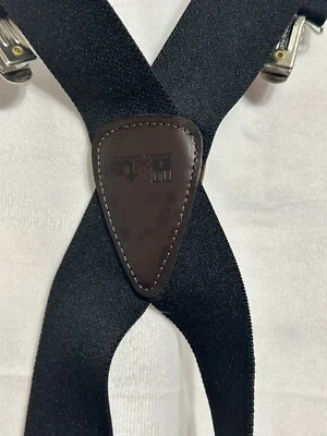 HoldUp Brand Suspenders Classic Series, 1.5 " Basic Black - Image 1 of 3