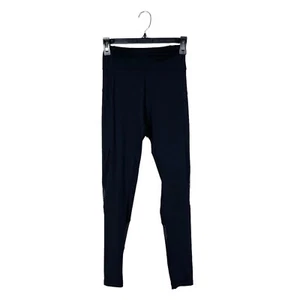 Victoria's Secret PINK Leggings Women's Sz XS Black Ultimate Featherweight Mesh - Picture 1 of 7