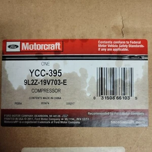 07-2011 CROWN VIC MARQUIS TOWN COCHE COMPRESOR DE AIRE ACONDICIONADO 9L2Z-19V703-E YCC395 - Imagen 1 de 4