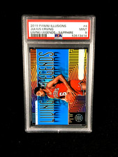 POP 1 PSA 9 Julius Erving 2019-20 Illusions LIVING LEGENDS SAPPHIRE Acetate SP