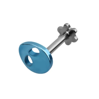 Anillo labial Alien Labret Tragus 1,2 mm Monroe oreja cartílago perno pendiente piercing Foto 1 de 4