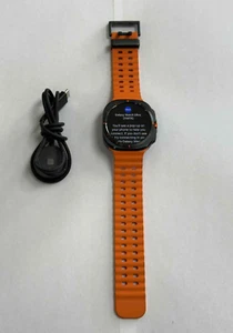 Samsung Galaxy Watch Ultra - SM-L705U - LTE + GPS - 47mm - Orange/Titanium Gray - Photo 1 sur 15