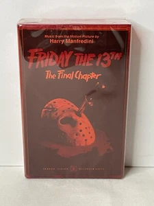 FRIDAY THE 13TH The Final Chapter Audio RED Cassette Horror Soundtrack Music New - Picture 1 of 6