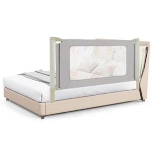 70" Bed Rails for Toddlers Vertical Lifting Baby Bedrail Guard With Double Lock - Picture 1 of 10