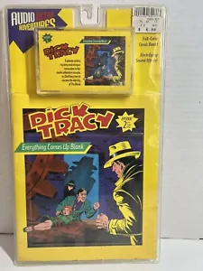 Disney Audio Action Adventures Dick Tracy Episodio 2 Audiocassetta Nastro e Libro - Foto 1 di 4