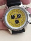 Akribos xxiv Mens Stainless Steel Chronograph Watch  REAL SHARP!! 