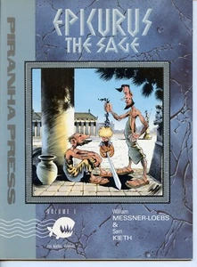Epikur der Weise, 1989 Graphic Novel, William Messner-Loebs, Sam Kieth - Bild 1 von 2