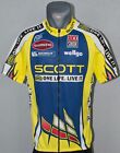 Scott Cycling Jersey Camel Trophy Bike Wear Vintage Mens Shirt Size Adult L