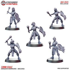 Amazon Warriors Macana - Kyoushuneko Miniaturen - Aztekenarmee Kriegsspiele - Bild 1 von 1