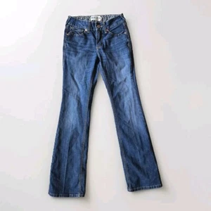 ARIAT REAL Rosa Jeans Women's 27R Boot Cut Perfect Rise Stretch Denim Cowgirl - Picture 1 of 6