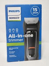 Philips Norelco 15 PIECE All-In-One Trimmer Series MG3910/40 Brand New