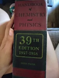 crc handbook of chemistry and physics 39th Edition - Bild 1 von 1