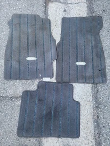 JDM 94-00 HONDA CIVIC FERIO OEM USED FRONT FLOOR MATS JDM STYLE - Picture 1 of 8