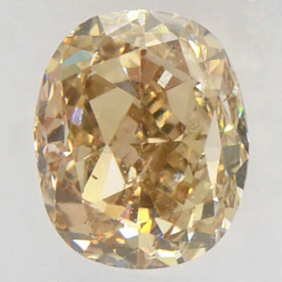 Oval Shape Diamond Real Natural Fancy Brown Loose 1.02 Carat SI1 IGI Certificate - Image 1 of 4
