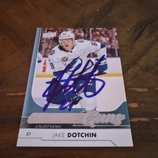 Jake Dotchin Signed Young Guns Card