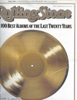 Rolling Stone magazine #507 Aug 1987 - 100 Best Albums From The Last 20 Years NL - Image 1 of 2