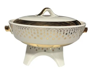 Rare Vintage MCM Flare-Ware Atomic Chafing Dish - Picture 1 of 14