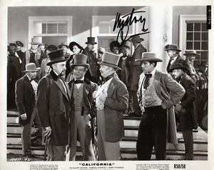 "California" Lobby Card signed/autographed by Anthony Quinn 8x10, B&W - Picture 1 of 1