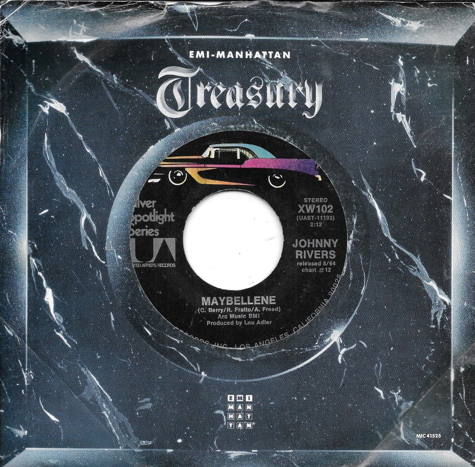 JOHNNY RIVERS  Maybellene / Mountain Of Love 45 - Image 1 of 1