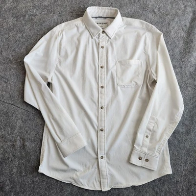 Poncho The Sheepshead Camisa Calce Ajustado Para Hombre M Blanco Manga Larga Ultra Ligero Suave Foto 1 de 4