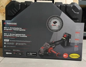 Smerigliatrice Parkside Performance 20V PWSAP 20 Li F6+Batteria 4Ah+Caricatore - Foto 1 di 2